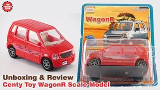 Centy toy WagonR Scale Model Unboxing and Review in Hindi.