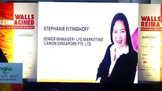 Highlights | Stephanie Fitinghoff at Printscape 2025 | Canon&rsquo;s Vision for Wallpaper Printing