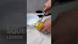 🍋 Lemon Squeezing Trick! 🍋