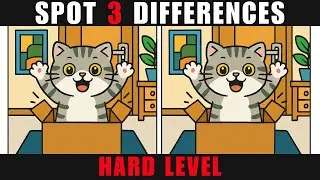 【Find The Difference】Only 1 in 20 Seniors Can Find 3 Differences in 60 Seconds! 395