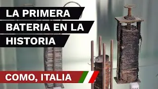 Aqui se inventó la primera bateria - Como, Italia