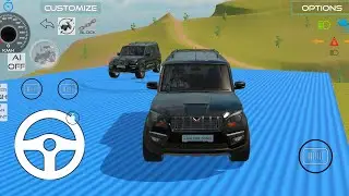 Dving unloading balek Scorpio 4x4 #gamingvideos  tata dumfar JCB truck #games #katun #babla 