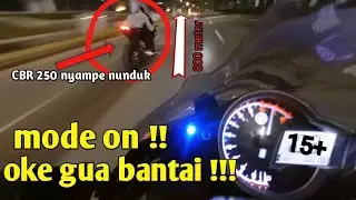 Vixion 177 CC vs CBR 250r || Vixion mode gila