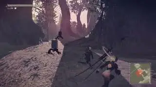NieR Automata - Wandering Couple Quest Completed