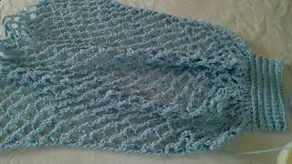 blue market bag tutorial