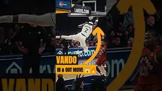 VANDO SMOOTH HANDLES AT THE RIM😱🔥 #shorts