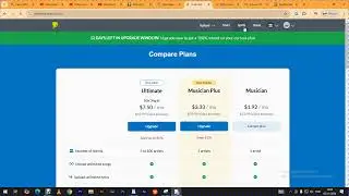 Distrokid Musician plan subscription for the first time at 22.99 Dollars