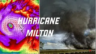 HURRICANE MILTON COVERAGE - TORNADO OUTBREAK POTERNTIAL & LANDFALL (As it happened)
