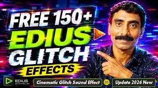 FREE NEW Edius GLITCH EFFECTS 2026 ⚡| Cinematic Glitch Sound Effect !✨