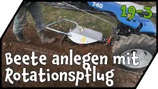 Permabeete anlegen mit dem Rotationspflug | BCS Einachser im Market Garden | Gemüseanbau Mikrofarm
