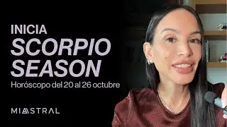 Hor&oacute;scopo del 20 al 26 octubre: Inicia Scorpio Season