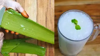 Healthy Aloe Vera Summer Drink | Aloe Vera Recipe | Big Foodie