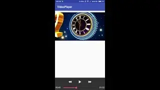 how to make video player in android studio