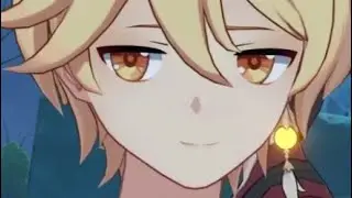 Aether's Smug face is gold (Genshin Impact)