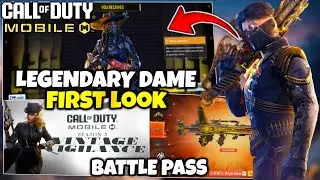 Legendary Dame Revealed | Battle Pass | Lucky Draws | Season 3 Leaks | COD Mobile | CODM