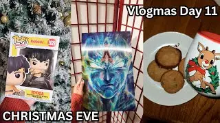 Christmas Eve VLOG - Last Minute Christmas Shopping, Funko Pop Haul, Hot Topic Haul, 3D Art Haul 11