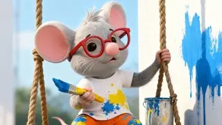🥸🙅Mouse Professional Painter | #shortsfeed  #shorts  #shortvideo  #short #love #song #funny #fyp 🎒🐁⚽