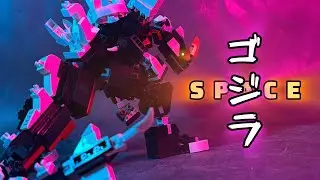 LEGO Space Godzilla ! How to build. (Made by crimnight_01)
