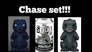Funko Soda Godzilla Chase Set!