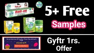 5+ Free Samples | New Free Shopping Offers | Yippee Noodles New Offer | Gyftr 1rs. Sale |