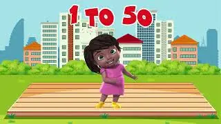 Counting From 1 to 50 - A Fun Song for Kids!