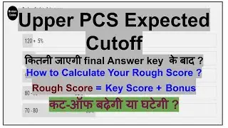Uttarakhand PCS Expected Cutoff 2022 | Rough Score | UKPSC 2022