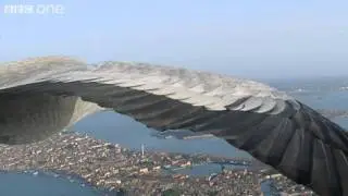 Серые журавли летят над Венецией (озвучивает Дэвид Теннант) &mdash; Earthflight &mdash; BBC