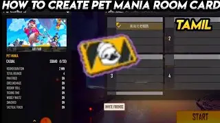 HOW TO CREATE PET MANIA ROOM CARD TAMIL || HOW TO USE PET MANIA ROOM CARD TAMIL