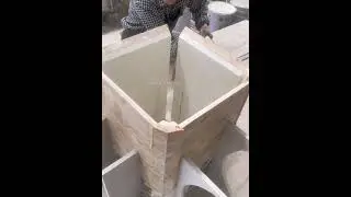 Handmade Travertine Side Table Assembly - Factory Process