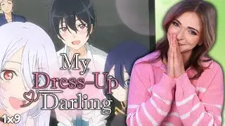 COSPLAY IS FOR EVERYONE! | FIRST TIME WATCHING - MY DRESS-UP DARLING | 1x9 COSPLAYER REACTS
