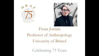 HRAF 75th Anniversary Fiona Jordan