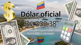13/01/2026 Precio del D&oacute;lar BCV en Venezuela. Descarga la App Pyn Pon Lite y mantente actualizado.
