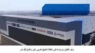 Landmark mega Dc warehouse fullyautomated Distrubtion center