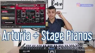 Ultimate STAGE PIANOS + ARTURIA 🔥🎹 OLHA QUE TIMBRE 🔥  @julionunesoficial