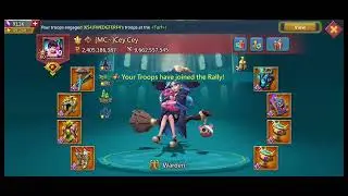 WHOLE GUILD DROPPED SHIELD! CRAZY HITS FROM MC~!! | lords mobile | xyzOooooo 
