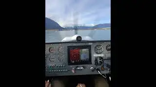 Takeoff inner lake George on floats