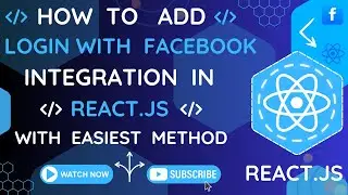 How to Integrate Facebook Login in React JS | Step-by-Step Tutorial | React  Facebook Authentication