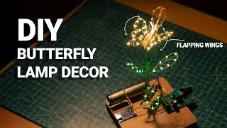 Satisfying DIY Butterfly Lamp | Relaxing Motion 🦋✨