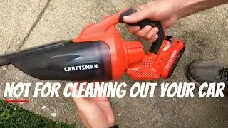 Обзор ручного пылесоса Craftsman V20 CMCVH001B