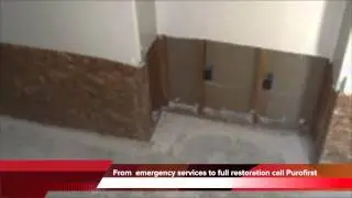 Purofirst Fire and Water Restoration-Water Damage 2014