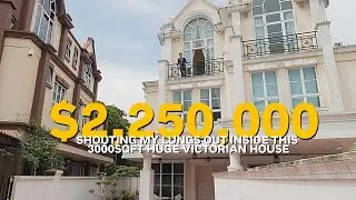 Inside A 3000 Sqft Victorian Style Home With Long Driveway & High Arch Ceilings | MDL SG Vlog #24