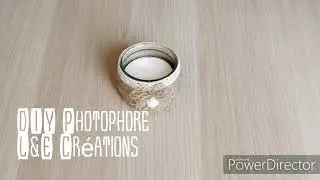 Recycler vos pots en verre - Photophore / Recycle your glass jars - Photophore