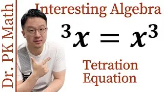 Fun Tetration Equation You Didn't Learn in School