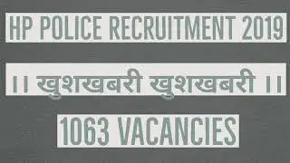 Free job alert || HP Police Constable Online Form 2019 || Naukri Adda