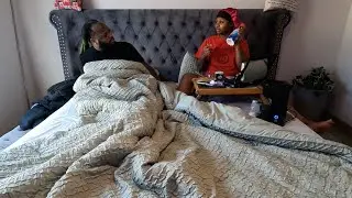 Cooking Breakfast In Bed Prank on my Boyfriend While He's Sleeping ** It Backfired**