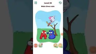 Alphabet DOP:Delete Puzzle!Game level 35 ! ios android walkthrough Sulotion#stargamer