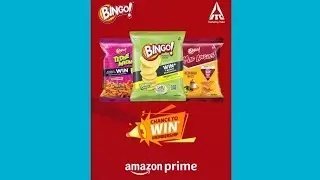 PARICIPATE  BINGO  CONTEST CHANCE TO WIN AMAZON PRIME MEMBERSHIP