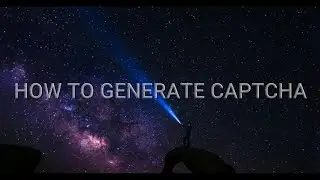 HOW TO GENERATE CAPTCHA IN JAVA| ENGLISH