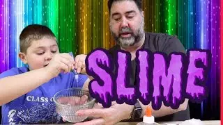 Making Slime with Vito the Kid using the Elmer's Slime Starter Kit