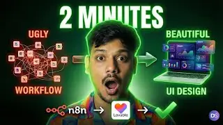 Build a Professional UI for n8n Workflows in 2 Minutes
